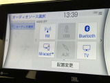 お気に入りの曲をBluetoothで再生できます♪ ドライブがさらに楽しくなりますよ♪