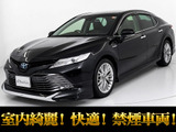 ★トヨタ カムリ Gレザーパッケージ★★禁煙車★黒本革★シートヒーター★HUD★★BSM★LDA★レーダークルーズ★衝突軽減★★セーフティセンス★バックモニター★★メーカーオプションSDナビ★