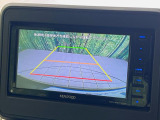 【バックカメラ】駐車時に後方がリアルタイム映像で確認できます。大型商業施設や立体駐車場での駐車時や、夜間のバック時に大活躍!運転スキルに関わらず、今や必須となった装備のひとつです!