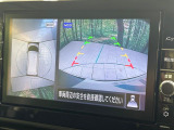 【アラウンドビューモニター】専用のカメラにより、上から見下ろしたような視点で360度クルマの周囲を確認することができます☆死角部分も確認しやすく、狭い場所での切り返しや駐車もスムーズに行えます。