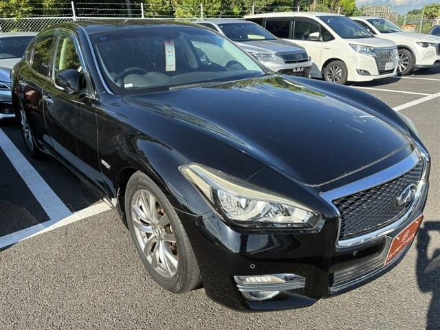 フーガハイブリッド 3.5 サンルーフ 禁煙車 純正ナビ フルセグ