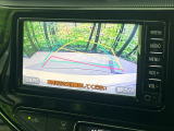【バックカメラ】駐車時に後方がリアルタイム映像で確認できます。大型商業施設や立体駐車場での駐車時や、夜間のバック時に大活躍!運転スキルに関わらず、今や必須となった装備のひとつです!