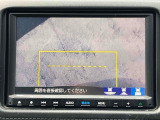 バックカメラ装着済!後退時、画面で後方の視界をサポートします。