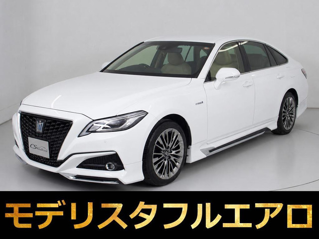 クラウンハイブリッド 2.5 S Cパッケージモデリスタ SDマルチ OP18AW 低走行