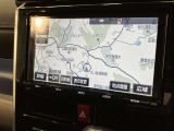 純正ナビを装備。タッチパネル式で使いやすく、お出かけもラクラクです。