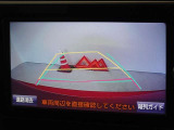 バックガイドモニターを装備しています、車庫入れもラクラクです。