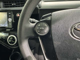 ステアリングスイッチ装備!運転しながら手元でオーディオの操作などができます。