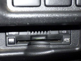 ETC車載器付きです。高速道路の料金所もスムーズに通過できます。