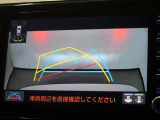 バックモニターで、後方を確認しながら安心して駐車することができます。運転初心者も熟練者も必須の機能ですよ!