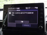 ディスプレイオーディオを装備しています。スマホと連動させると音楽やアプリを楽しむことができます。