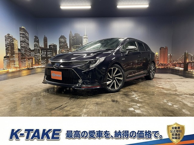 カローラツーリング 1.8 ハイブリッド W×B (禁煙車)(白ハーフレザー)(TRDエアロ)(メー