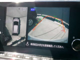ナビ画面アラウンドビューモニター付、安心安全、全方向、上から見えます。運転が苦手な方安心です。