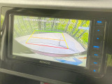 【バックカメラ】駐車時に後方がリアルタイム映像で確認できます。大型商業施設や立体駐車場での駐車時や、夜間のバック時に大活躍!運転スキルに関わらず、今や必須となった装備のひとつです!
