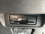 ETCがあればスムーズに料金所を通過できます。ビルトインタイプですっきりとおさまっております。