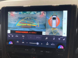 【パノラミックビューモニター】専用のカメラにより、上から見下ろしたような視点で360度クルマの周囲を確認することができます☆死角部分も確認しやすく、狭い場所での切り返しや駐車もスムーズに行えます。