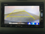 【リアワイドカメラ】3種類の表示で、後方確認をサポートします。『ノーマル画像』『広角180度画像』『真上からの見下ろし画像』をワンタッチで選べます。