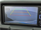 バックモニターが装備されていますので、後方視界もしっかり確保出来ます!車庫入れが苦手な方も安心のアイテム!!