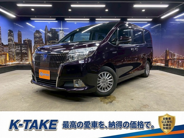 エスクァイアハイブリッド 1.8 Gi 禁煙車 黒本革 両側パワスラ クルコン ETC