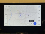 ナビ付きです。目的地を設定すれば、初めての場所でも簡単に行くことが出来ます。