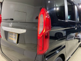 視認性がいいテールランプ。後続車にも存在をアピール。