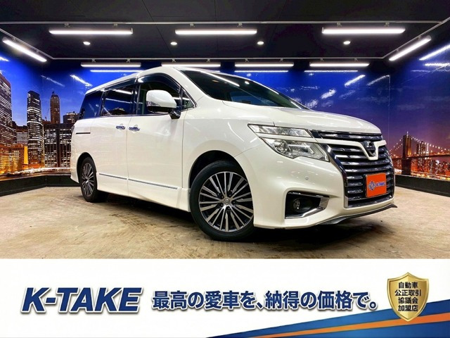 エルグランド 2.5 250ハイウェイスター プレミアム (禁煙車)(後期型)(黒本革)(BOSEサ...