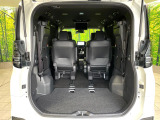 普段のお買い物や通勤、送迎等に十分な荷室スペースを確保しております。セカンドシートを倒すと、大きな荷物の積載も可能です♪