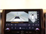 パノラミックビューモニター 車両上空より写したような画像をモニターに表示☆車庫入れや、幅寄せなどに大変便利な機能です。
