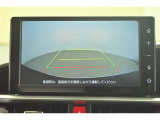 バックガイドモニターで、後方を確認しながら安心して駐車することができます。運転初心者も熟練者も必須の機能ですよ!