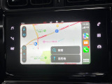●Apple Car Play:スマホとの有線接続で、ナビ・オーディオ再生などスマホのアプリ機能が画面でも使える便利機能です!