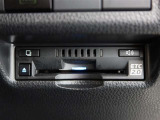 ETC車載器付きです。高速道路の料金所もスムーズに通過できます。