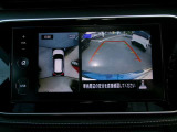 アラウンドビューモニター。空の上から見下ろすような視点でスムース駐車。