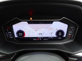 必要に応じてメーター内に地図や車両のインフォメーションなどを切り替え表示できるバーチャルコクピット