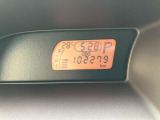 走行102,279キロ インフォメーションディスプレイ