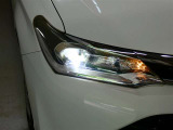 LEDヘッドライトです。デザイン性がよくとても明るいので、夜間の走行や悪天候でも安心です。しかも長寿命!