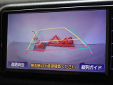 バックガイドモニターを装備しています、車庫入れもラクラクです。