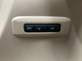 【運転席ポジションメモリー付パワーシート】ワンタッチで記憶させていたシートの前後・リクライニングはもちろん、シートリフターも備えます☆快適なドライブをお楽しみ下さい♪