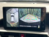 【パノラミックビューモニター】専用のカメラにより、上から見下ろしたような視点で360度クルマの周囲を確認することができます☆死角部分も確認しやすく、狭い場所での切り返しや駐車もスムーズに行えます。