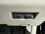 ETC車載器付きです。高速道路の料金所もスムーズに通過できます。
