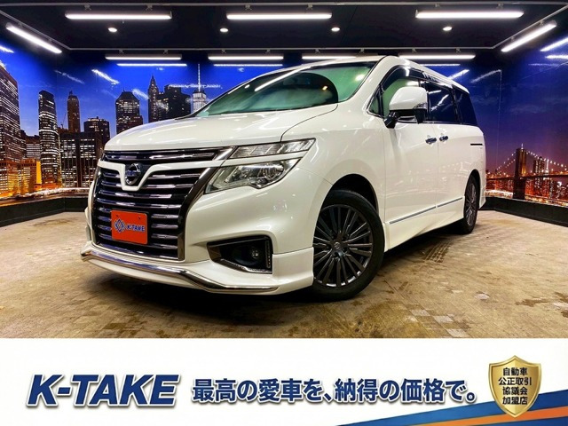エルグランド 2.5 250ハイウェイスターS アーバンクロム (禁煙車)(後期型)(黒半革)(...