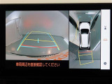 パノラミックビューモニター付きです。車両を上から見たような映像をモニター画面に表示。運転席からの目視では見にくい、車両周辺の状況をリアルタイムでしっかり確認できます。