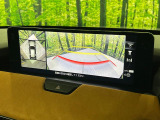 【360&deg;ビューモニター】専用のカメラにより、上から見下ろしたような視点で360度クルマの周囲を確認することができます☆死角部分も確認しやすく、狭い場所での切り返しや駐車もスムーズに行えます。