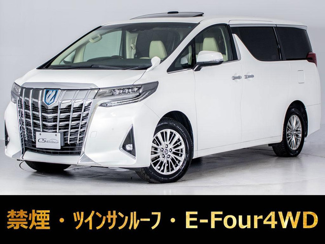 アルファード 3.5 GF 4WD 革シート サンルーフ 後席モニター 両自