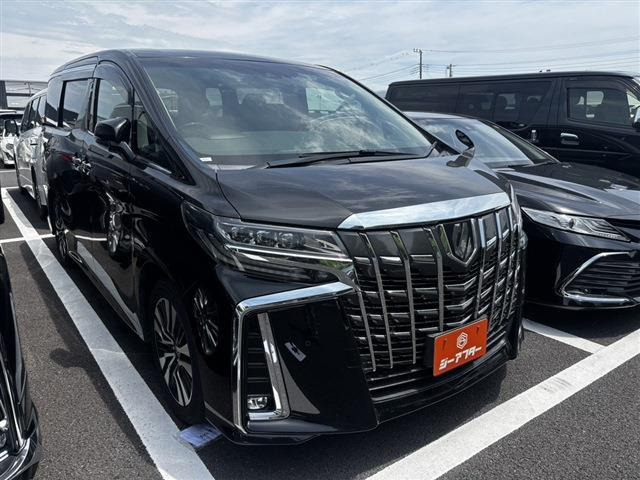 アルファード 2.5 S Cパッケージ 禁煙車 後席モニター 3眼LEDヘッドライト