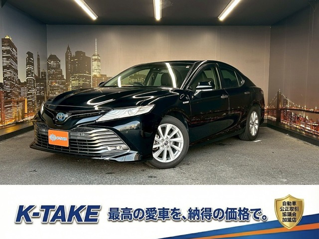 カムリ 2.5 G レザーパッケージ (禁煙車)(黒本革シート)(純正SDナビ)(レー