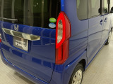 視認性がいいテールランプ。後続車にも存在をアピール。