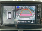 アラウンドビューモニターで全周囲が見えるのでバックや駐車が苦手な方も安心です。