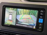 【パノラマモニター】専用のカメラにより、上から見下ろしたような視点で360度クルマの周囲を確認することができます☆死角部分も確認しやすく、狭い場所での切り返しや駐車もスムーズに行えます。