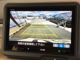 便利な3ビュー切り替え、ガイド線表示付きのバックカメラです!後退時、後方の視界をサポートします!