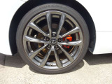 【レクサス純正アルミホイール】フロント235/40R19 92Yタイヤ&19X8J&ldquo;F SPORT&rdquo;専用アルミ リヤ265/35R19 94Yタイヤ&19X9J&ldquo;F SPORT&rdquo;専用アルミ 【F-SPORT専用オレンジブレーキキャリパー】