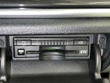 ETC車載器付きです。高速道路の料金所もスムーズに通過できます。